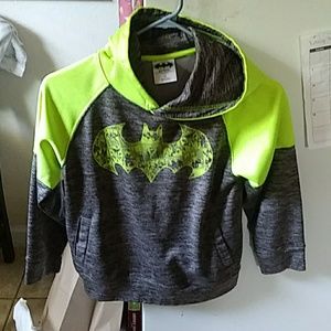 Batman windbreaker sweater with batman hat include